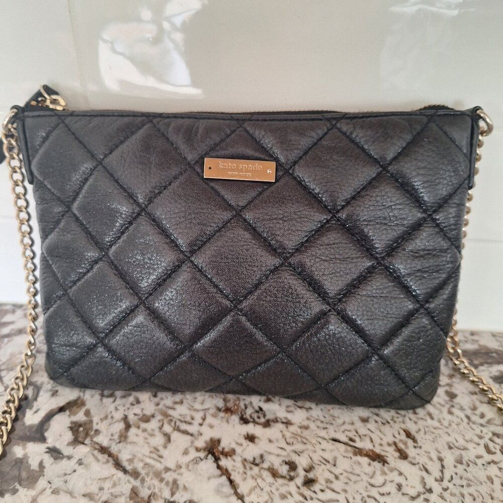 Kate Spade Leather Quilted crossbody